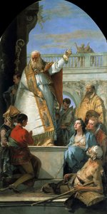 San Patricio, Obispo de Irlanda, ca 1746 de Giambattista Tiepolo