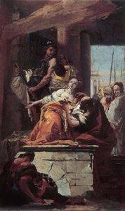 El martirio de Santa Águeda, ca. 1734 de Giambattista Tiepolo