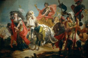 El triunfo de Aureliano de Giambattista Tiepolo