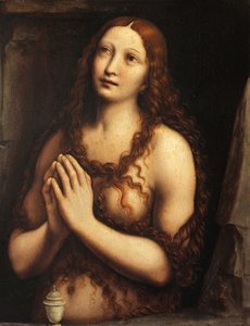 María Magdalena arrepentida, primera mitad del siglo XVI de Giampietrino