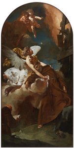San Francisco de Asís en éxtasis de Giovanni Battista Piazzetta