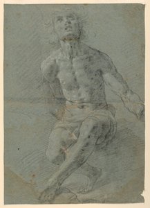 Estudio para un desnudo masculino