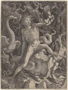 Furia de Gian Jacopo Caraglio after Rosso Fiorentino