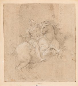El emperador Constantino a caballo. de Gian Lorenzo Bernini