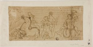 Figuras de fuente de Gian Lorenzo Bernini