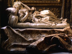 Italia, Roma, Iglesia de San Francesco Ripa, Beata Ludovica Albertoni de Gian Lorenzo Bernini
