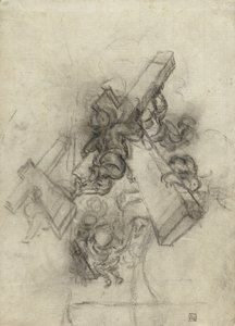 Putti llevando la cruz, 1672-75 de Gian Lorenzo Bernini
