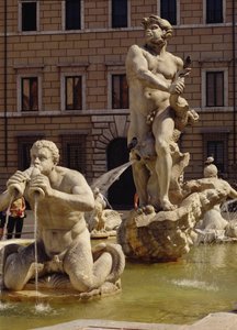 La Fuente del Moro (detalle)