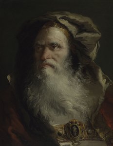 Cabeza de filósofo de Giandomenico Tiepolo