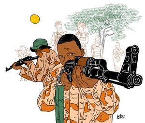 África militar, 2022 (digital)