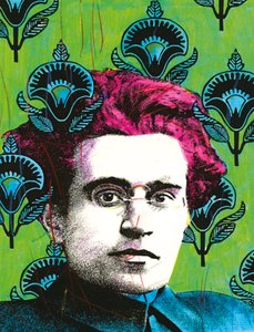 Retrato de Antonio Gramsci, 2008 (técnica mixta)