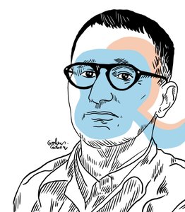 Retrato de Bertolt Brecht, 2022 (digital)