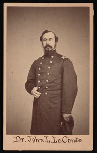 Retrato del Dr. John Lawrence LeConte 1825-1883, Entre 1862 y 1864