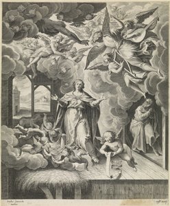 nacimiento de cristo de Gijsbert Van Veen