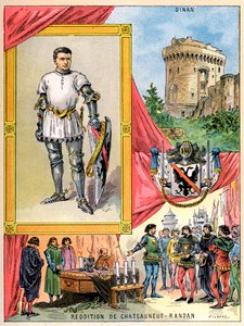 Bertrand du Guesclin, caballero bretón, 1898 de Gilbert