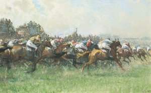 Tattenham Corner, el Derby de Epsom de Gilbert Holiday
