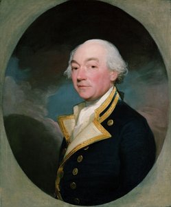 Capitán William Locker (1731-1800), c.1785 (óleo sobre lienzo) de Gilbert Stuart