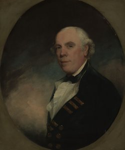 El honorable Samuel Barrington (1729/1730-1800) de Gilbert Stuart