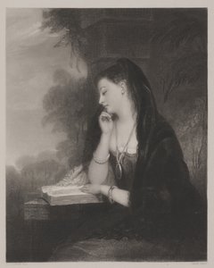 El Pensativo de Gilbert Stuart Newton