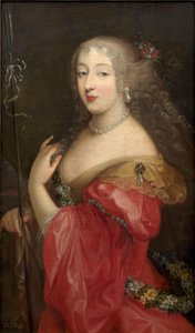 "La Grande Mademoiselle" como pastora de Gilbert de Seve