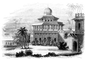 Chalees Satoon, o el Pabellón de los Cuarenta Pilares, 1847 de Giles