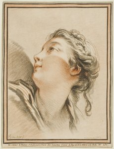 Cabeza de una mujer de Gilles Demarteau