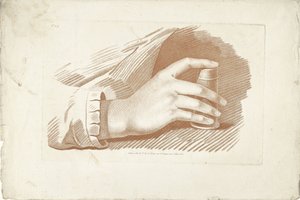 Estudio de la mano derecha
Livres de principes de dessein (título de la serie) de Gilles Demarteau