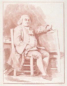 Jacques-Onesyme Bergeret de Grancourt de Gilles Demarteau, the Elder, after Jean Honoré Fragonard