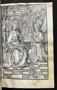 Libro de Horas, uso de Roma (Heures a lusaige de Romme) de Gilles Hardouyn