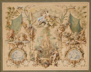 Panel decorativo de Gilles Marie Oppenord