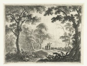 Paisaje con la expulsión de Agar