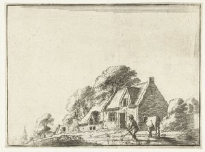 paisaje con una granja de Gilles Neyts