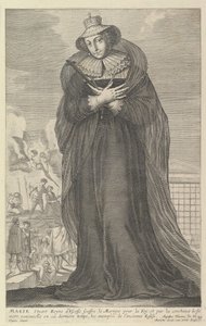 Marie Stuart, 1647 de Gilles Rousselet and Abraham Bosse