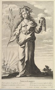 Sibila Líbica, ca. 1635. Creadores: Gilles Rousselet, Abraham Bosse de Gilles Rousselet and Abraham Bosse