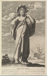 Sibila de Cumas, ca. 1635. Creadores: Gilles Rousselet, Abraham Bosse