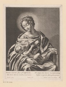 María con niño de Gilles Rousselet