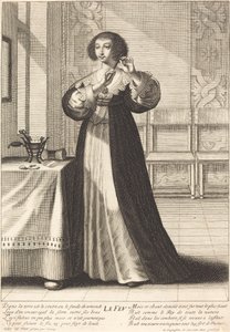El fuego de Gilles Rousselet after Grégoire Huret