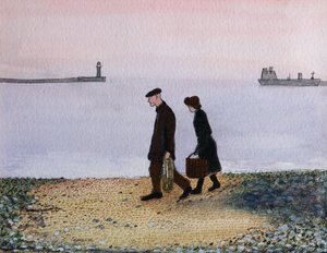 Marea Nocturna, Cornualles, 1982 de Gillian Lawson