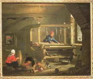 El taller de un tejedor de Gillis Rombouts