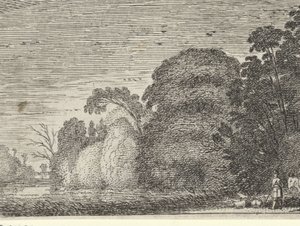 Pastor y jinete en el borde del bosque de Gillis van Scheyndel (I) (possibly)