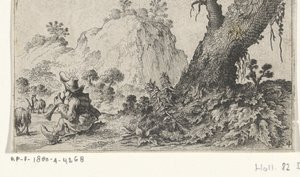 pastorcillo Paisajes (título de la serie) de Gillis van Scheyndel (I)