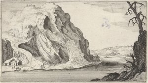 río en las montañas Doce paisajes (título de la serie) de Gillis van Scheyndel (I)