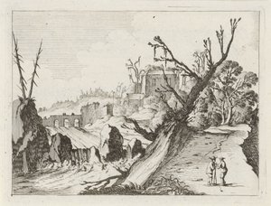 Cascada Siete paisajes (título de la serie) de Gillis van Scheyndel (I)