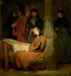 Juana de Arco (1412-31) ante Carlos VII (reg.1422-61)