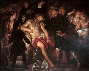 La muerte de Cato de Gioacchino Assereto
