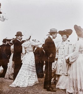 Elegantes al galope corrieron, Parque Cascine, Florencia