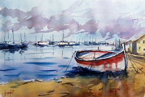 Puerto de Barcos Varados de Giorgio Gosti