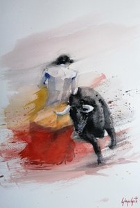 Corrida de toros dinámica de Giorgio Gosti