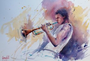 Trompetista de jazz