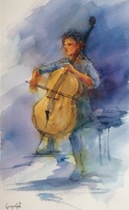 Una interpretación serena del violonchelo de Giorgio Gosti